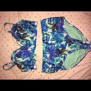 Forever 21 plus swim bikini set